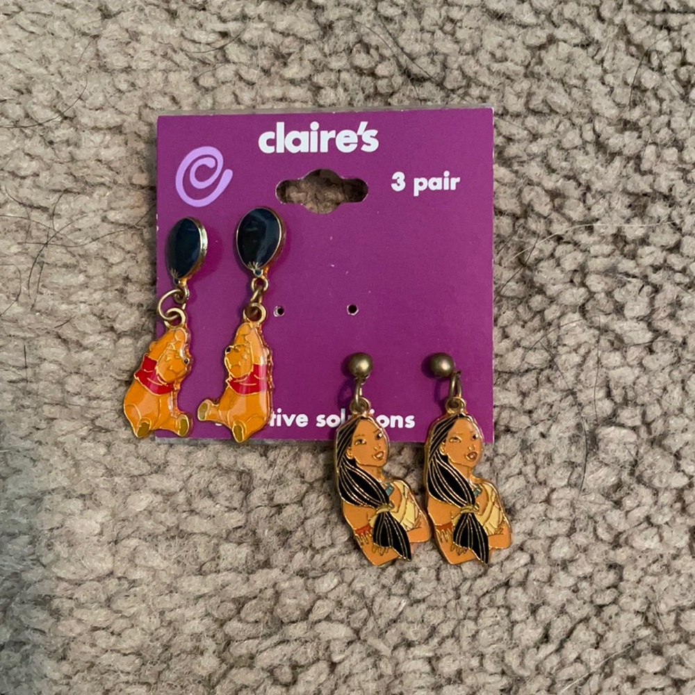 Set of 2 Disney Earrings